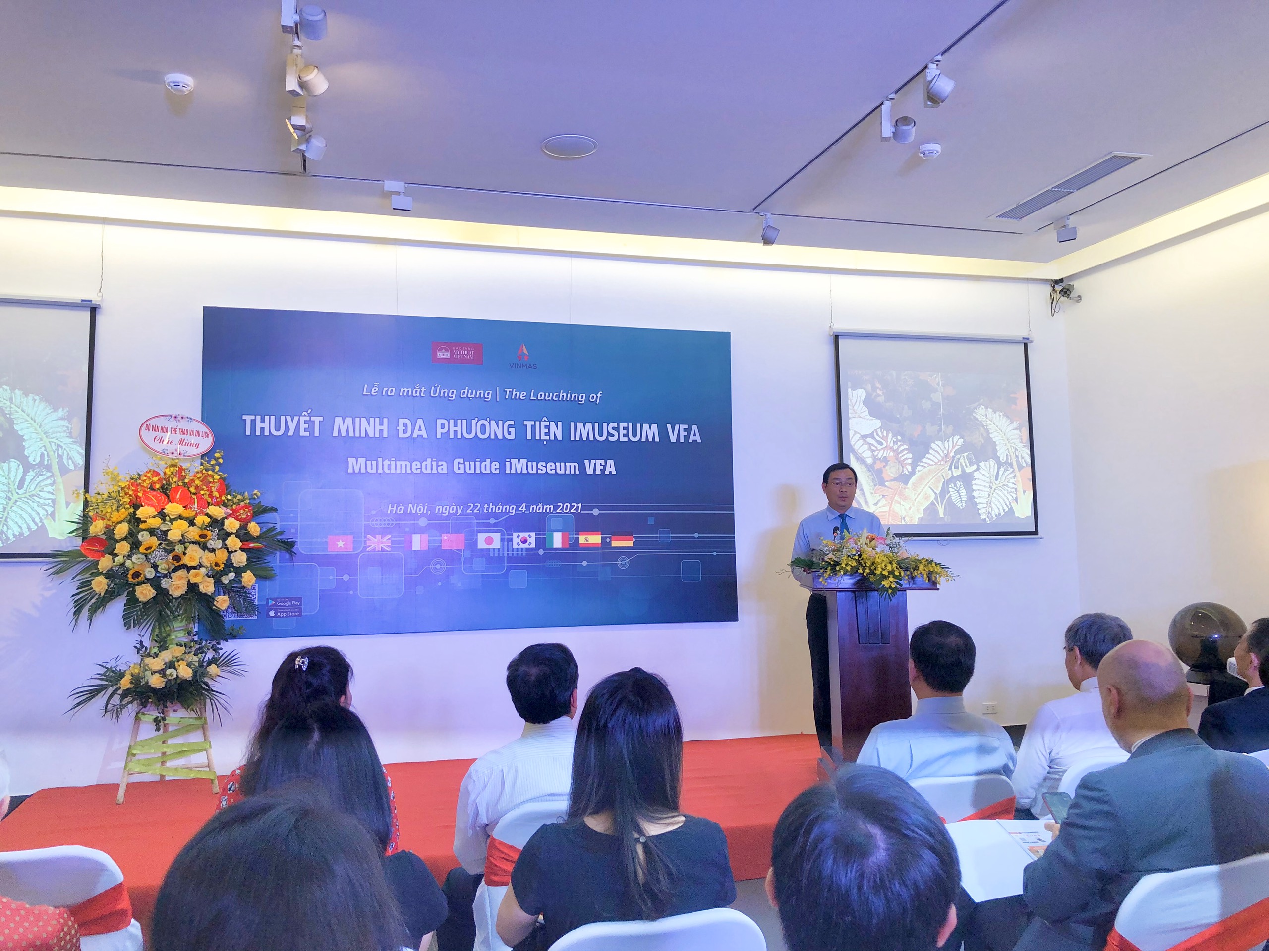 Tổng cục trưởng TCDL Nguyễn Trùng Khánh phát biểu tại buổi lễ